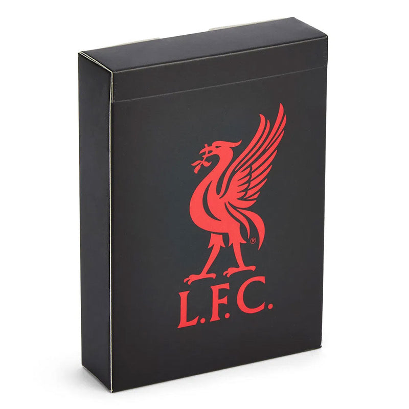 Liverpool FC Liverbird Playing Cards, close-up detail
