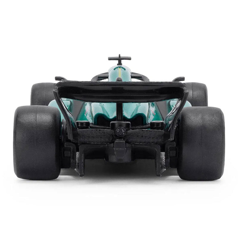 Aston Martin F1 Die Cast Model Car 1:43 Scale, rear view