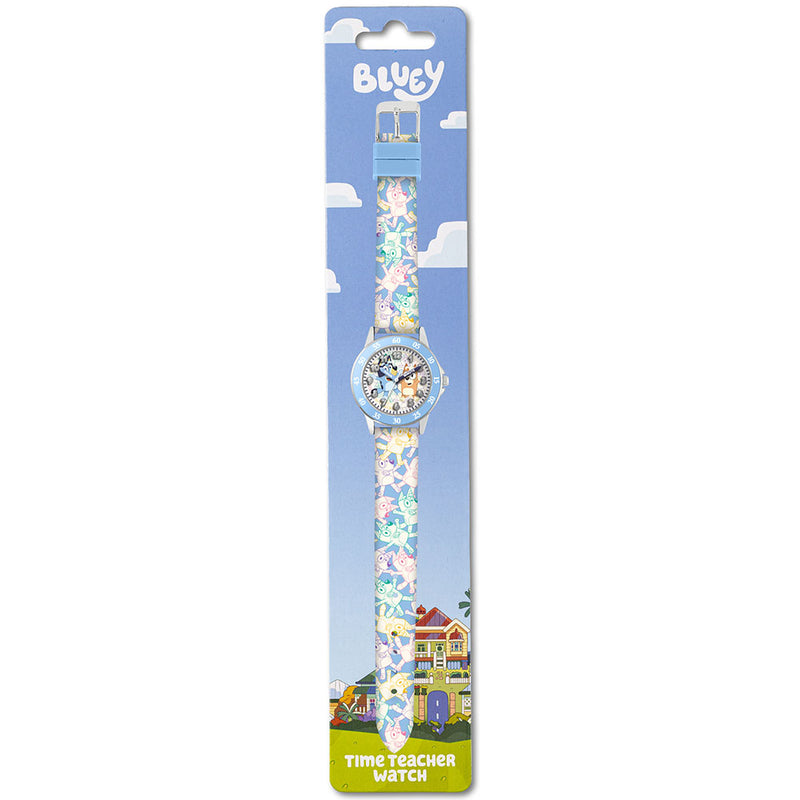 Bluey Junior Time Teacher Watch, side angle