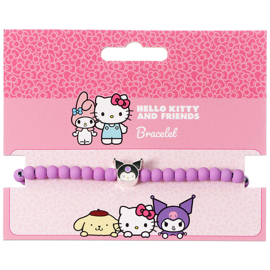 Kuromi Bead Bracelet, alternate view
