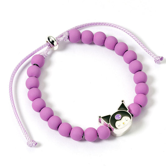 Kuromi Bead Bracelet