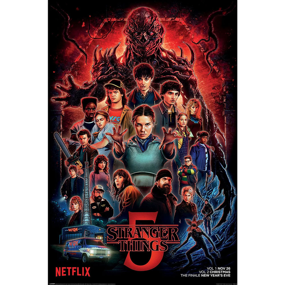 Stranger Things 5 One Sheet Poster