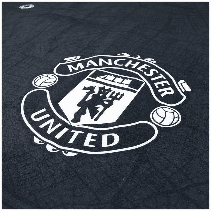 Manchester United FC Identity Sherpa Fleece Blanket