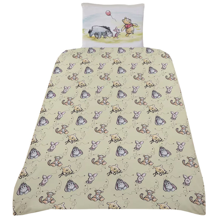 Winnie The Pooh Single Duvet Set