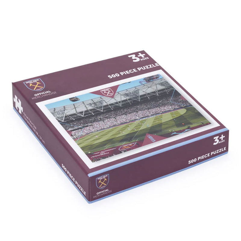 West Ham United FC 500 Pieces Puzzle, side angle