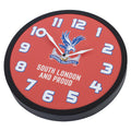 Crystal Palace FC Wall Clock, close-up detail