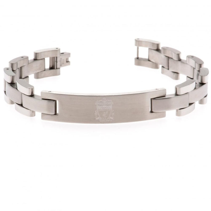 Liverpool FC Crest Stainless Steel Bracelet, alternate view