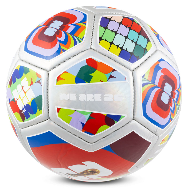 FIFA World Cup 2026 Laser Spectrum Football, side angle