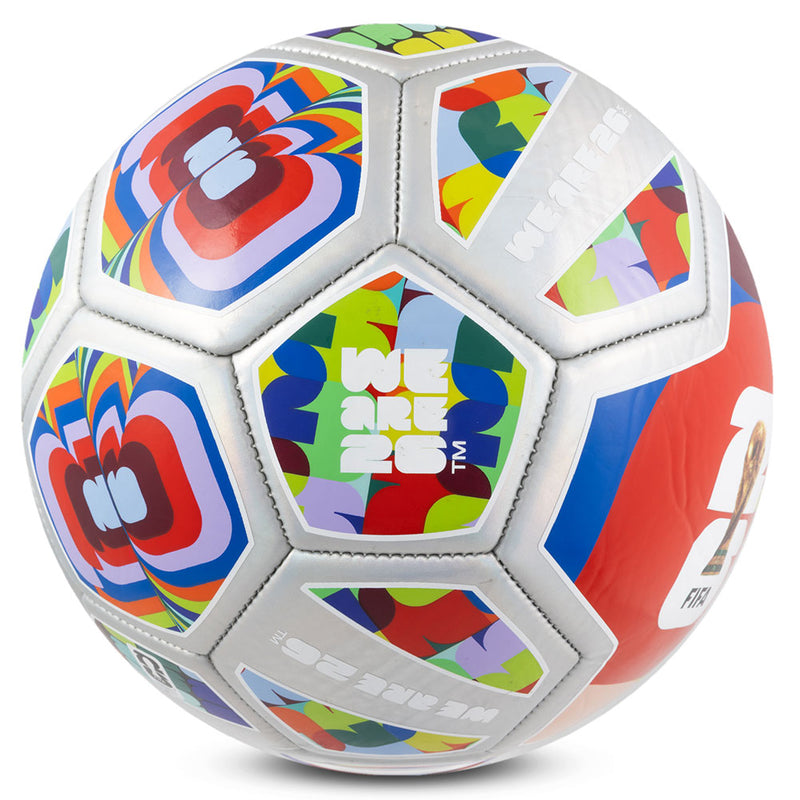 FIFA World Cup 2026 Laser Spectrum Football, close-up detail