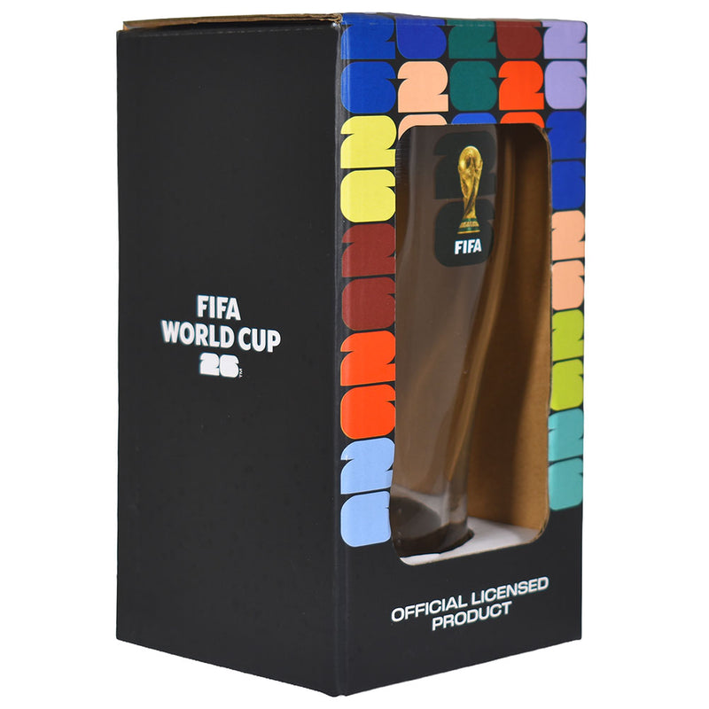 FIFA World Cup 2026 Tulip Pint Glass, side angle