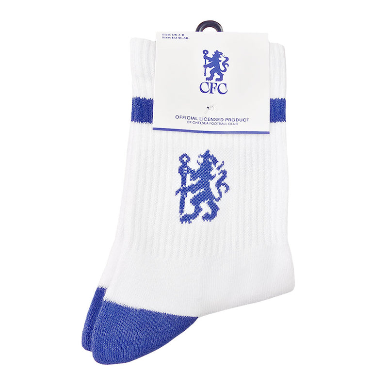 Chelsea FC 3pk Adults Sports Socks 4-7