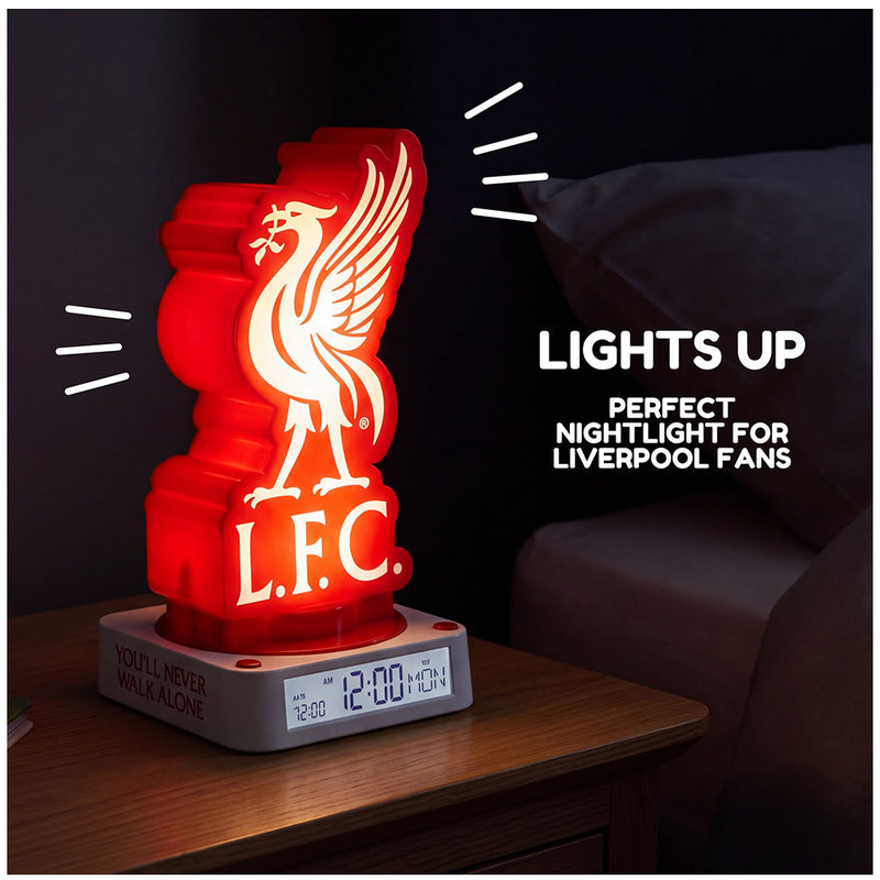 Liverpool FC Light Up Alarm Clock