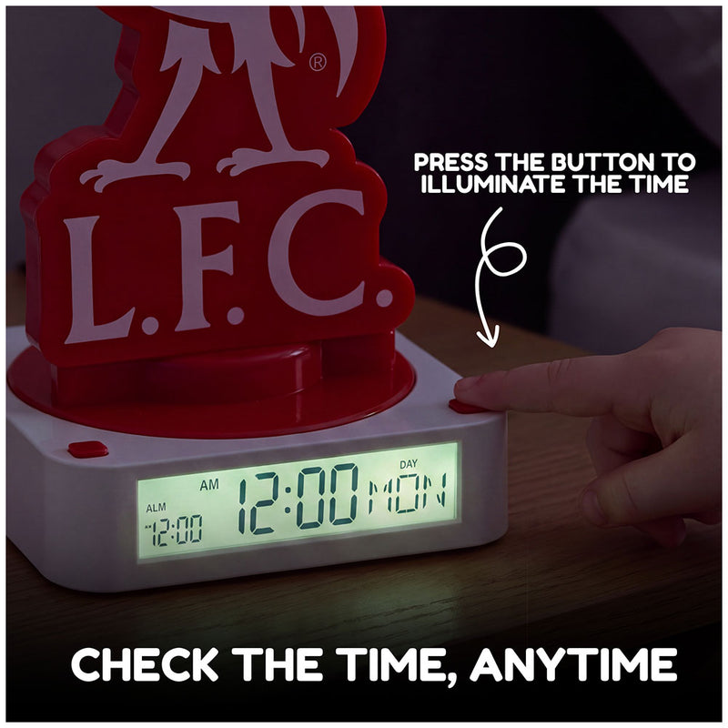 Liverpool FC Light Up Alarm Clock