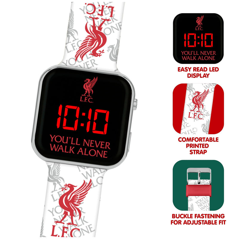 Liverpool FC LED Step Counter Watch