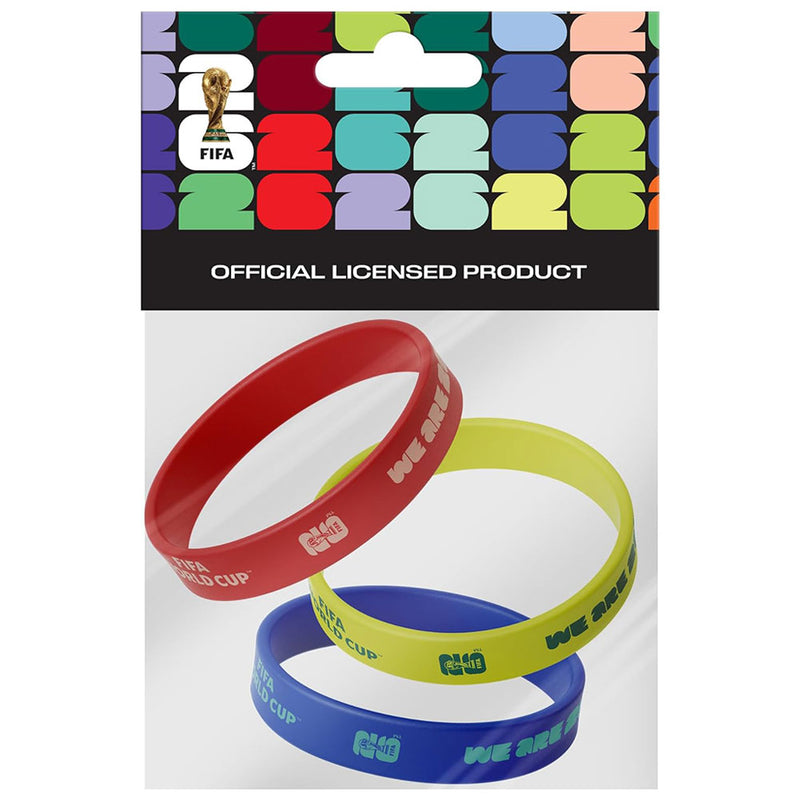 FIFA World Cup 2026 Silicone Wristband Set, alternate view