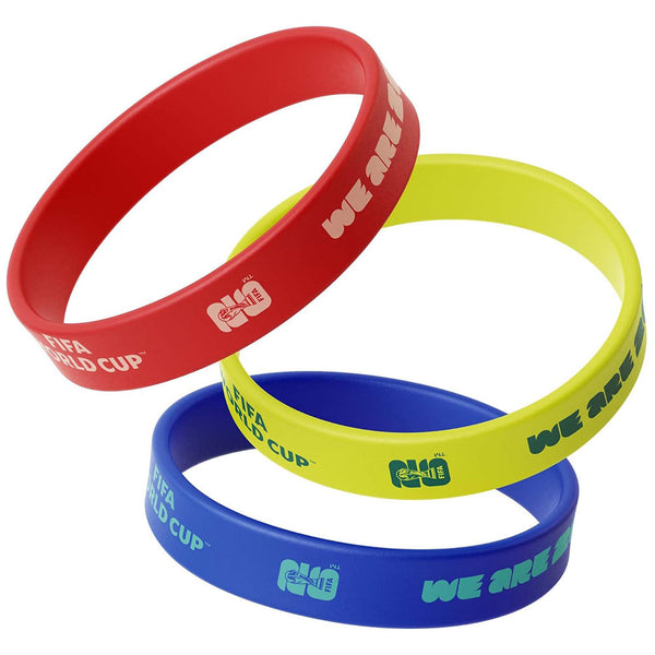 FIFA World Cup 2026 Silicone Wristband Set
