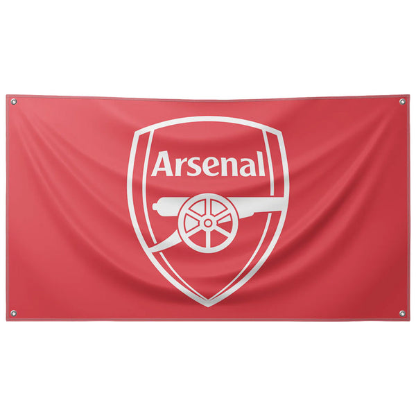 Arsenal FC Core Crest Flag