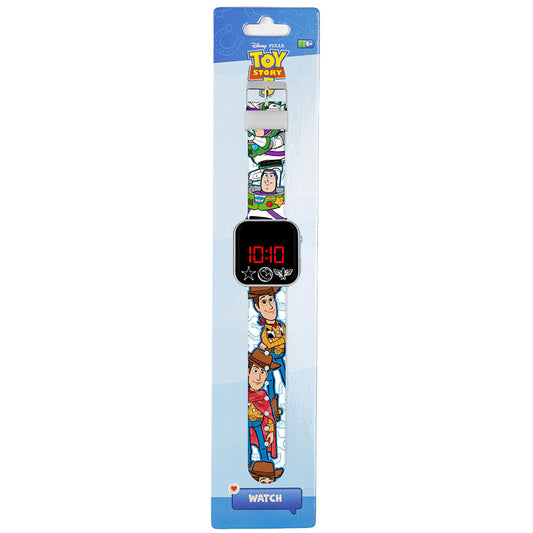 Toy Story Buzz & Woody Junior LED Watch, side angle