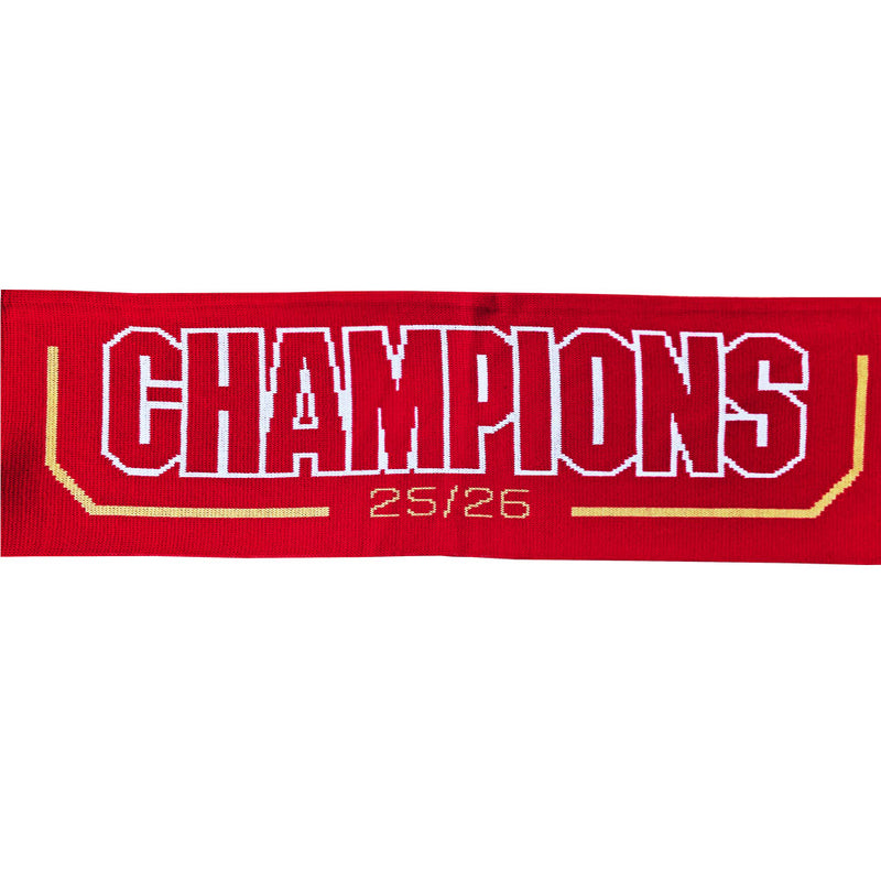 Arsenal FC Gold Premier League Champions Scarf