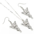 The Lord Of The Rings Evenstar Necklace & Earrings Gift Box