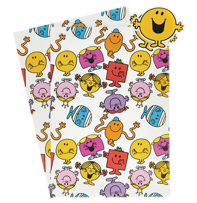 Mr. Men And Little Miss Gift Wrap