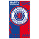 Rangers FC Crest Birthday Card