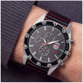 Liverpool FC Mens Leather Strap Chronograph Watch