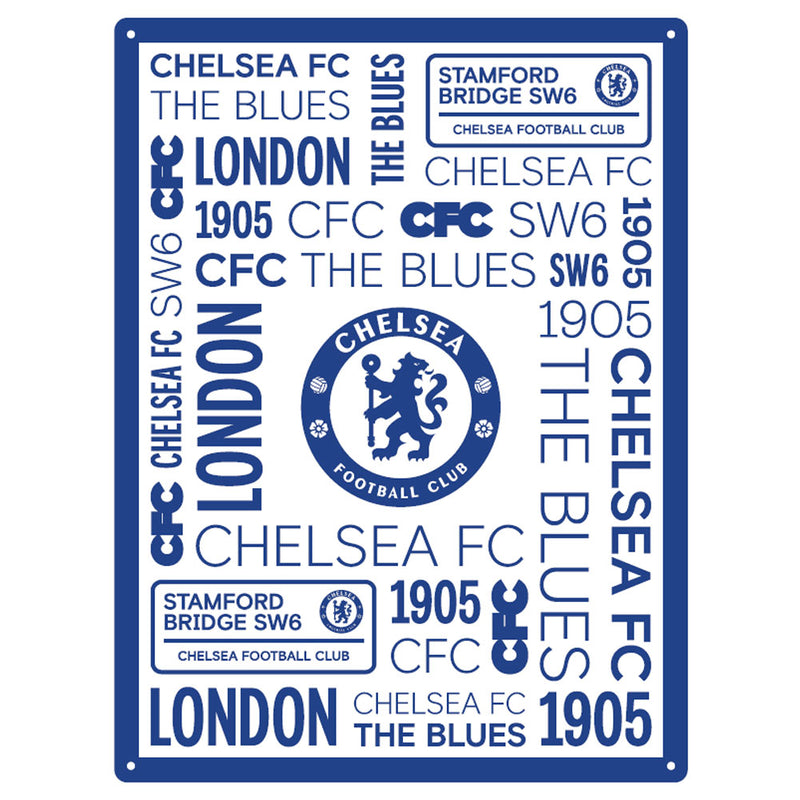 Chelsea FC Large Montage Sign