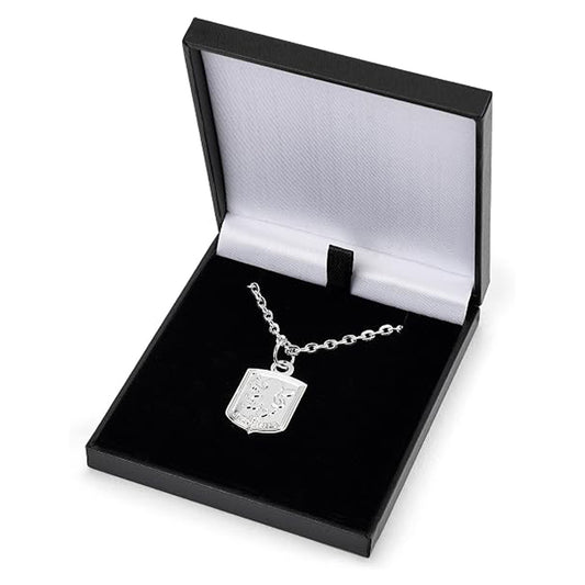 Aston Villa FC Silver Plated Boxed Pendant CR