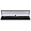 Aston Villa FC Black IP Leather Bracelet