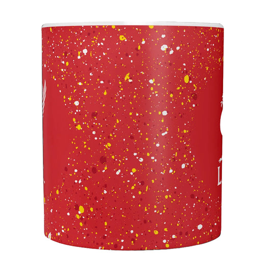 Liverpool FC Paint Splatter Mug, alternate view