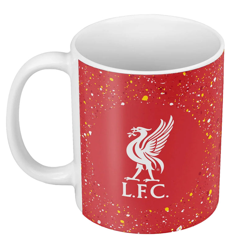 Liverpool FC Paint Splatter Mug