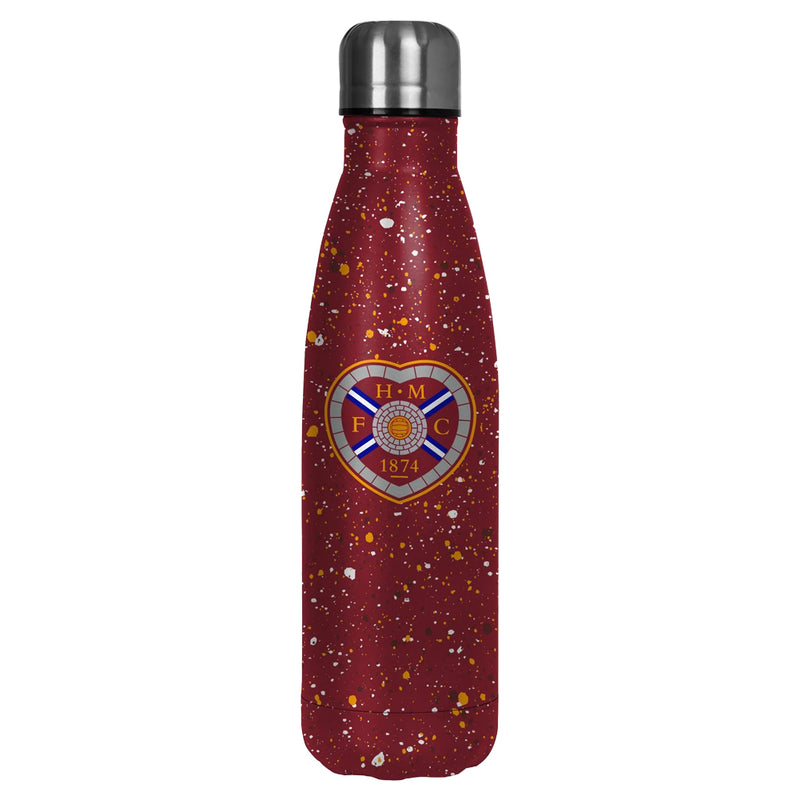 Hearts FC Paint Splatter Thermal Flask