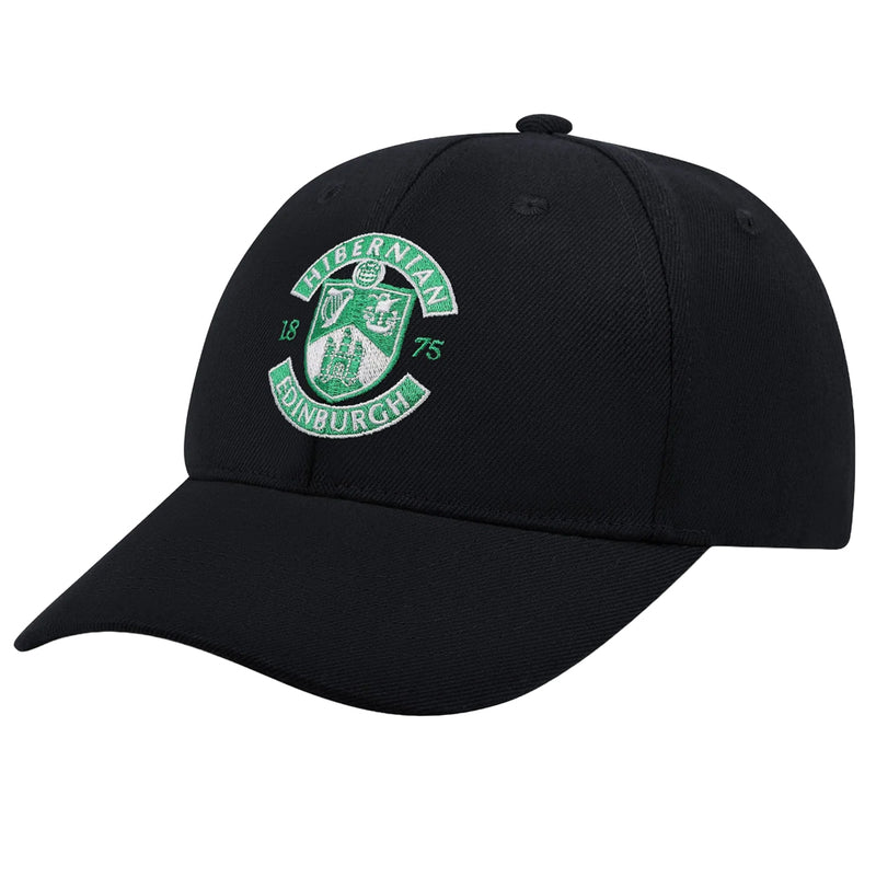 Hibernian FC Essential Black Cap