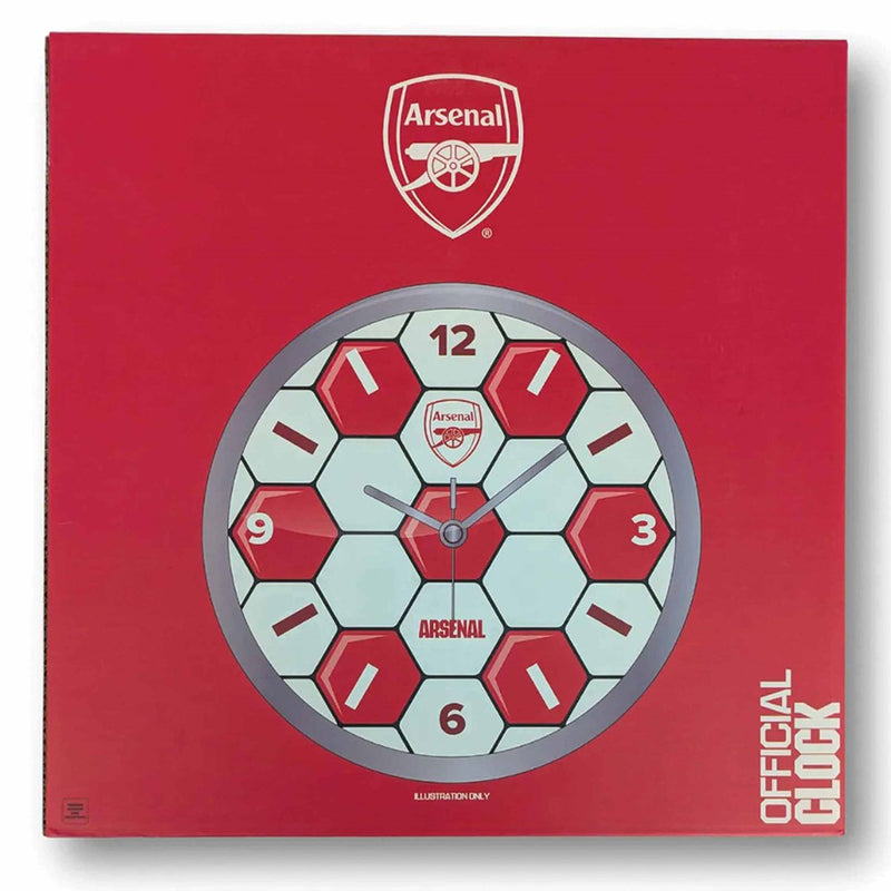 Arsenal FC Football Metal Wall Clock