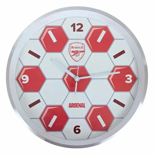 Arsenal FC Football Metal Wall Clock