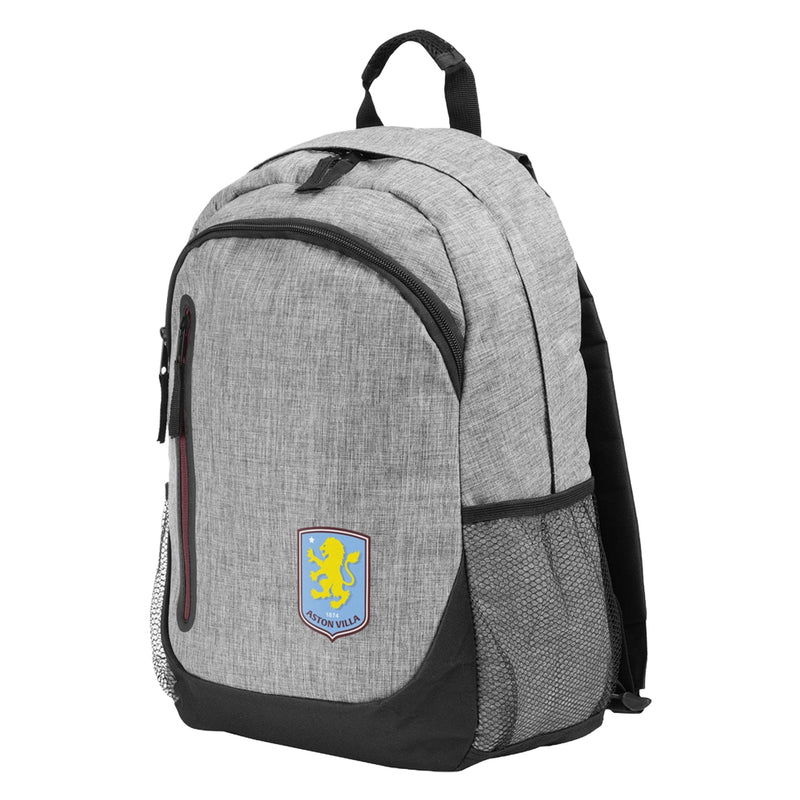 Aston Villa FC Heather Grey Backpack