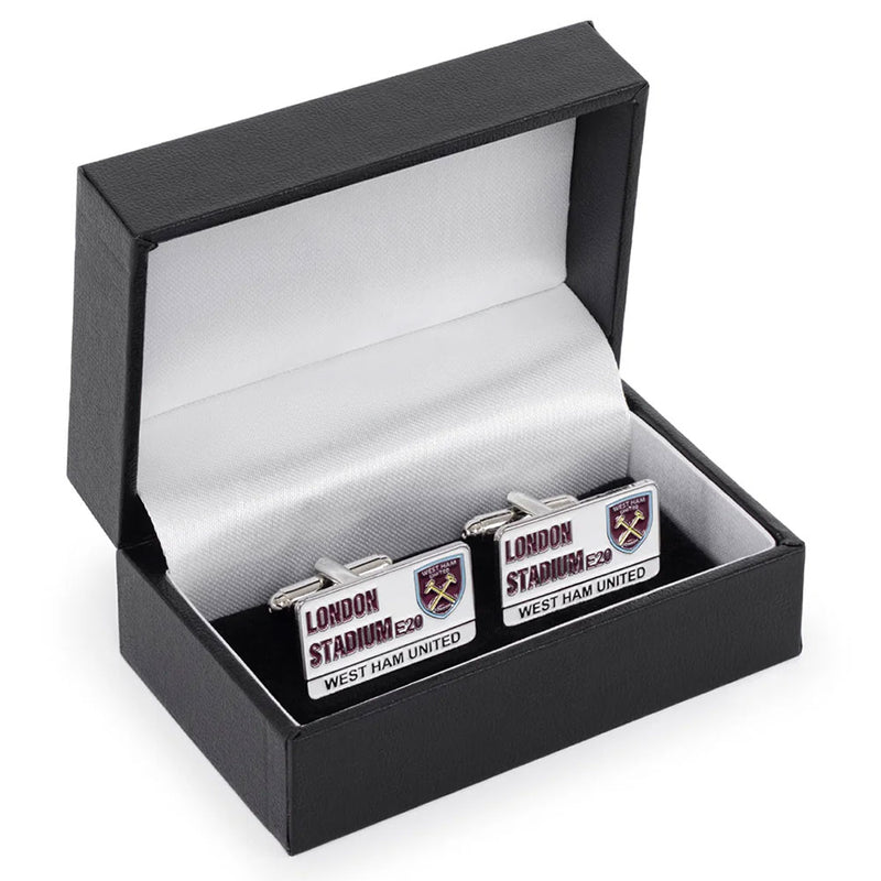 West Ham United FC Street Sign Cufflinks