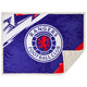 Rangers FC Geo Sherpa Fleece Blanket