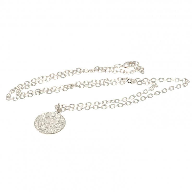 Leicester City FC Silver Plated Boxed Pendant