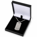 Hearts FC Engraved Dog Tag & Chain