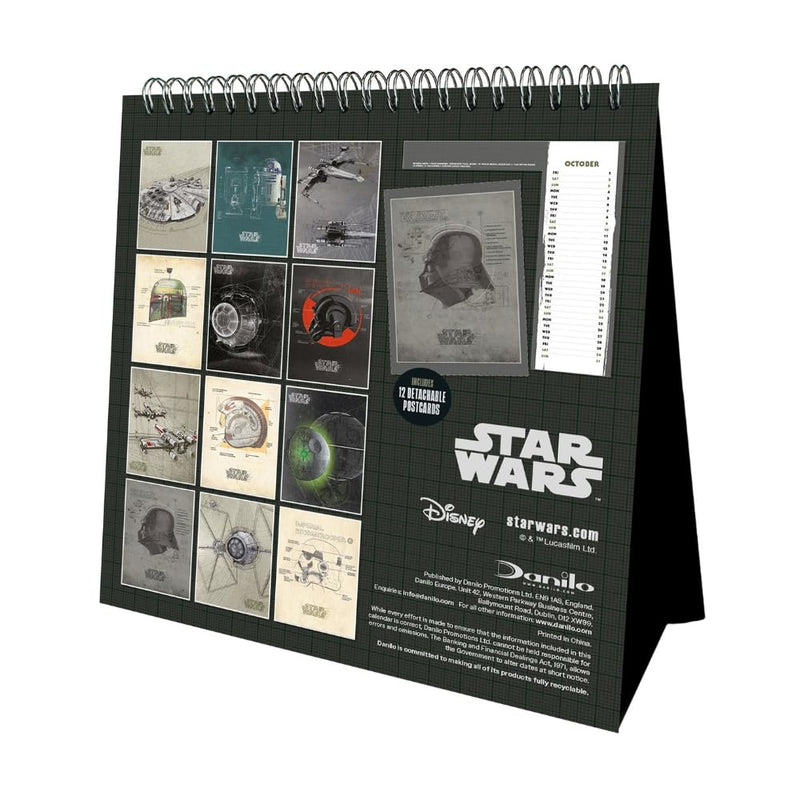 Star Wars Desktop Calendar 2027