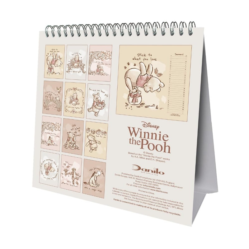 Winnie The Pooh Desktop Calendar 2027
