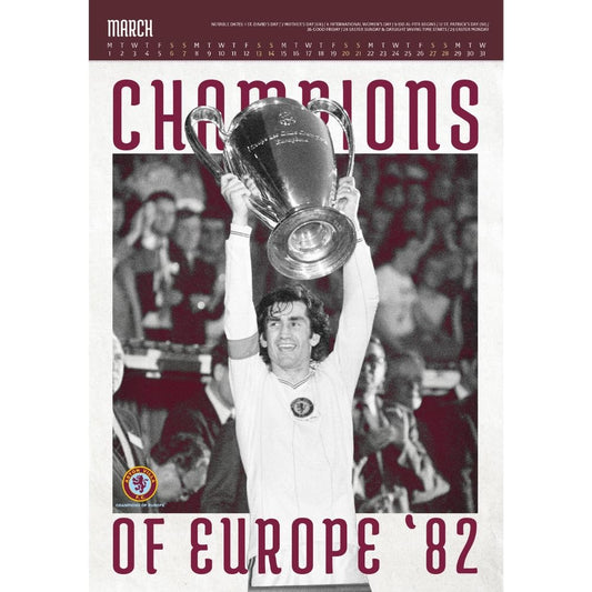 Aston Villa FC Deluxe Calendar 2027