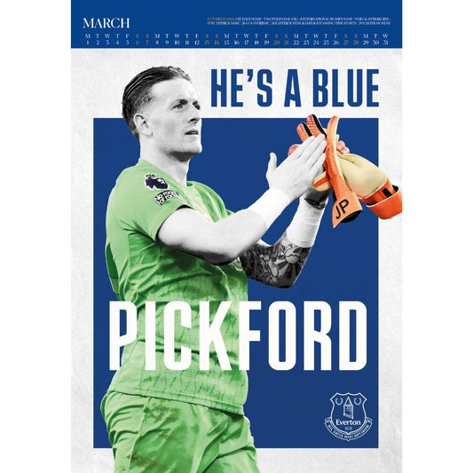 Everton FC Deluxe Calendar 2027
