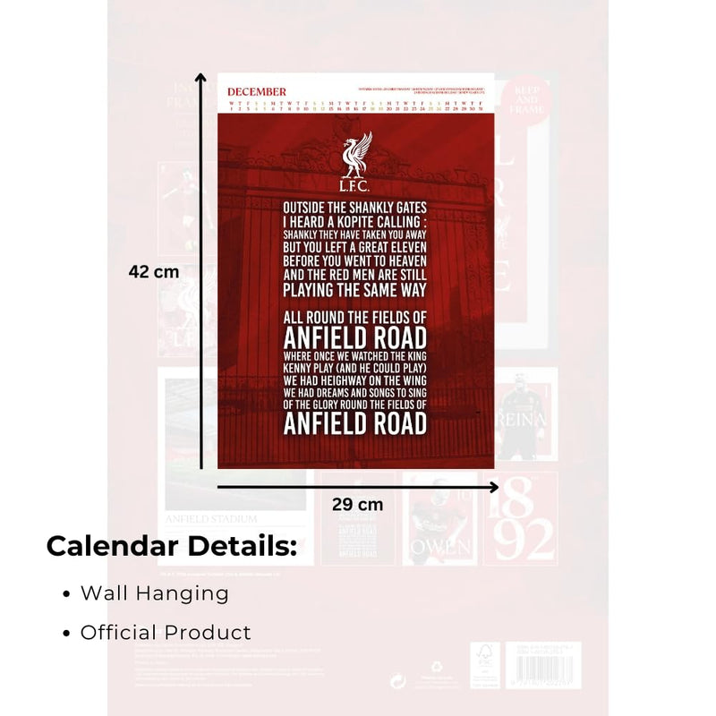 Liverpool FC Deluxe Calendar 2027