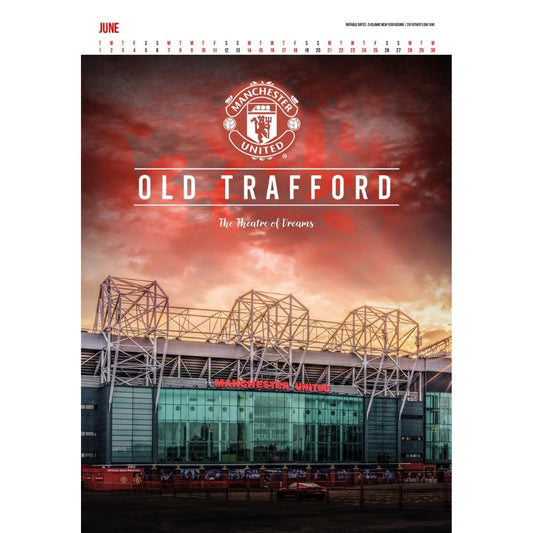 Manchester United FC Deluxe Calendar 2027