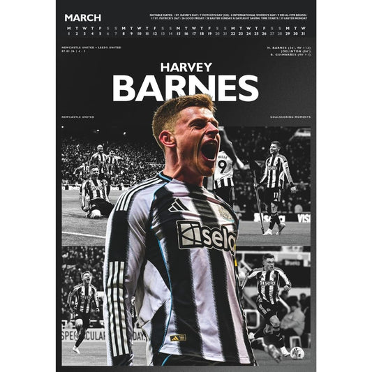 Newcastle United FC Deluxe Calendar 2027