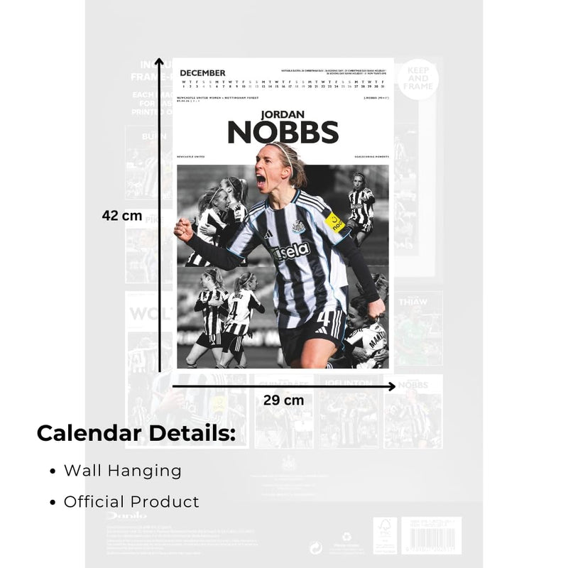 Newcastle United FC Deluxe Calendar 2027