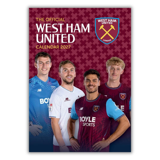 West Ham United FC A3 Calendar 2027